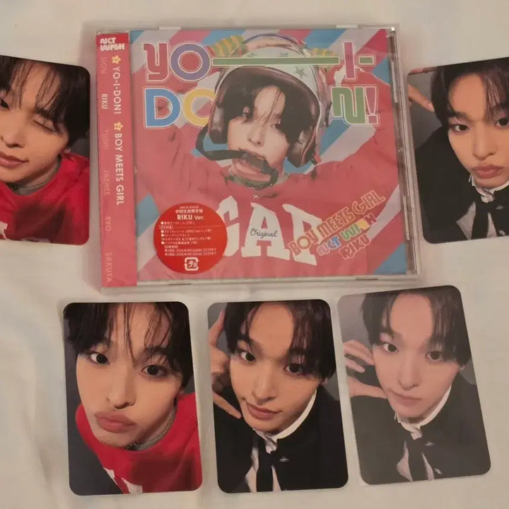 [BUNJANG] NCT Wish Riku Full Set Photocard Bundle / [현물]  리쿠 포카 풀세트(앨범 4장 포함) 요이동 요이돈 엔시티 위시 일본