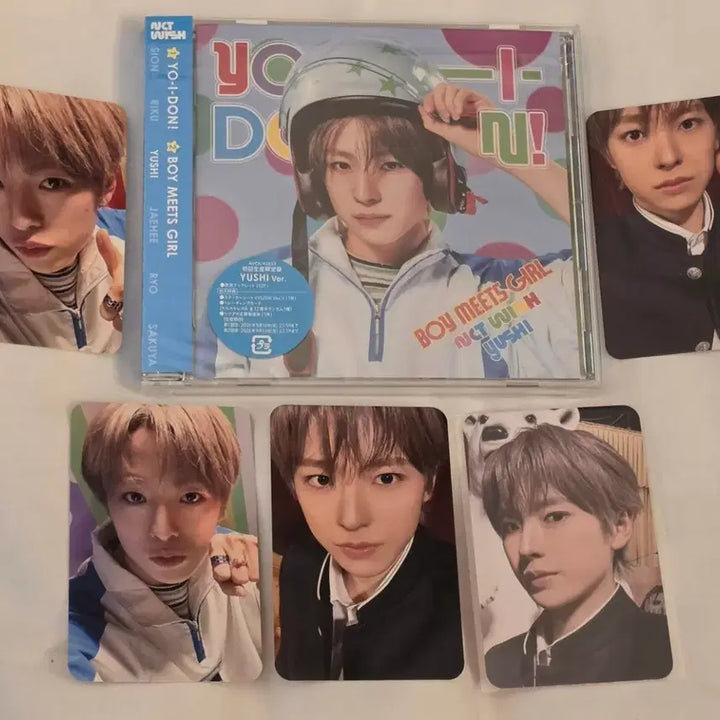 [BUNJANG] NCT Wish Yushi Full Set Photocard Bundle / [현물] 유우시 포카 풀세트(앨범 4장 포함) 요이동 요이돈 엔시티 위시 일본 프로필북