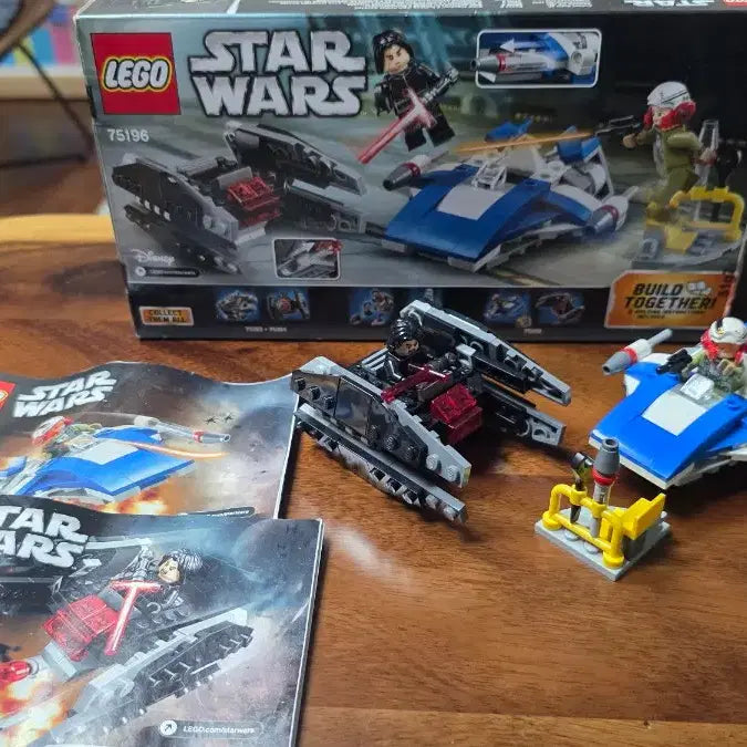 [BUNJANG] LEGO Star Wars 75196 A-Wing vs. TIE Silencer Microfighters &amp; 75163 Krennic&