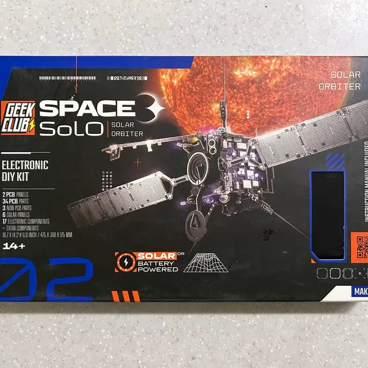 [BUNJANG] Geek Club Solar Orbiter Electronic Soldering DIY Kit / 태양 탐사선 인공위성 전자 납땜 DIY키트 geek club solo(solar orbiter electronic)