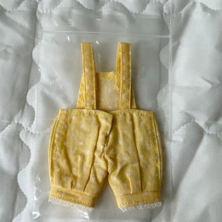 [BUNJANG] Blythe Doll Outfit Yellow Overalls / 블라이스/브라이스 의상 연노랑 맬빵바지