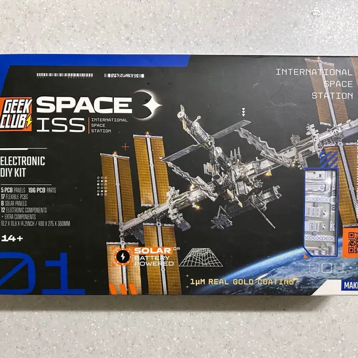 [BUNJANG] Geek Club International Space Station (ISS) Electronic DIY Kit / 긱클럽 국제우주정거장 ISS 전자 DIY 키트 Geek club international space station