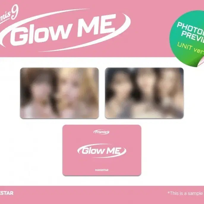 [BUNJANG] fromis_9 Makestar Unit Photocard Set / 프로미스나인 메이크스타 유닛 포카 셋트 팝니다.