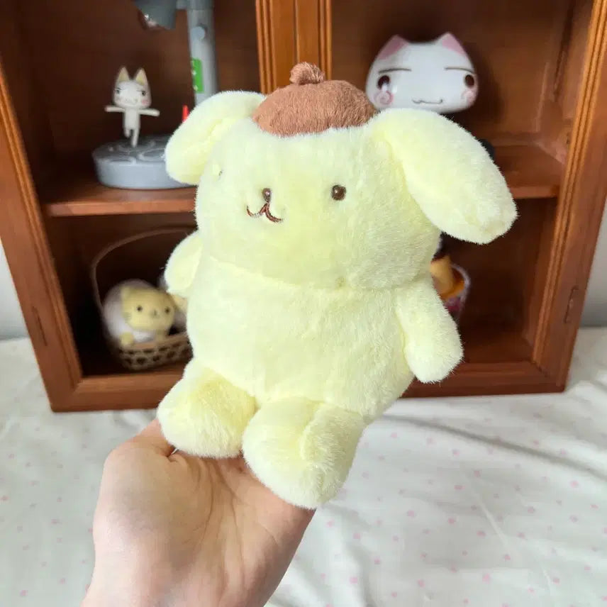 [BUNJANG] Sanrio Pompompurin Plush Doll / 산리오 폼폼푸린 인형