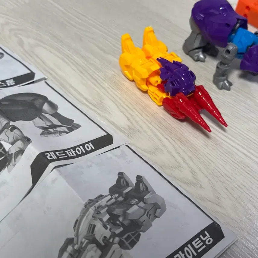 [BUNJANG] Classic Transformation Model Kit 3 Types / 고전 변신 프라모델 3종