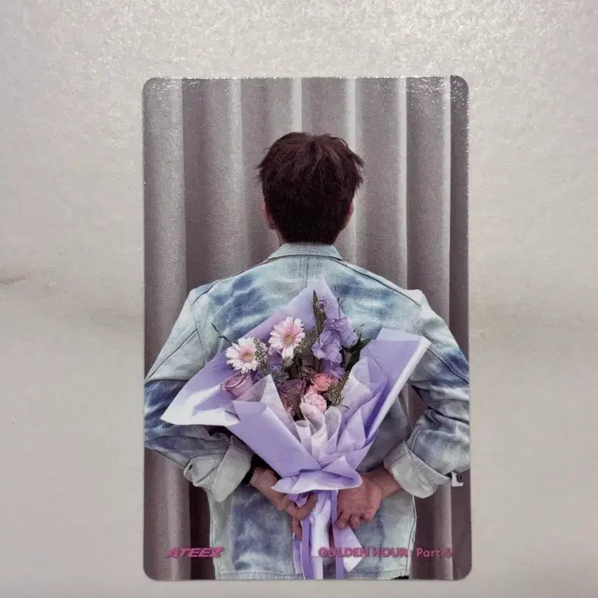 [BUNJANG] ATEEZ Hongjoong Golden Hour 5 TOKTOQ POB Photocard / 에이티즈 홍중 골든아워5 TOKTOQ 특전 포토카드 꽃다발