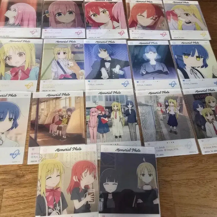 [BUNJANG] Bocchi the Rock! Emoca Photocard Bundle Set / 봇치더락 emoca 포토카드 17장 일괄 판매