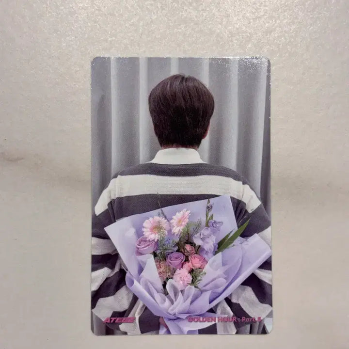 [BUNJANG] ATEEZ Jongho Golden Hour 5 TOKTOQ POB Photocard Flower Bouquet / 에이티즈 종호 골든아워5 TOKTOQ 특전 포토카드 꽃다발