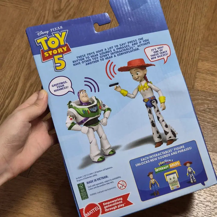 [BUNJANG] Mattel Toy Story 5 High-Tech Edition Buzz Lightyear Talking Figure / 마텔 토이스토리5 하이테크 에디션 버즈라이트이어 토킹 말하는 피규어