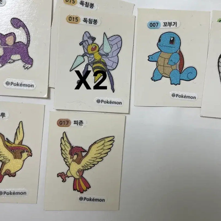 [BUNJANG] Pokemon Sticker Bundle Set / 포켓몬 띠부씰 일괄