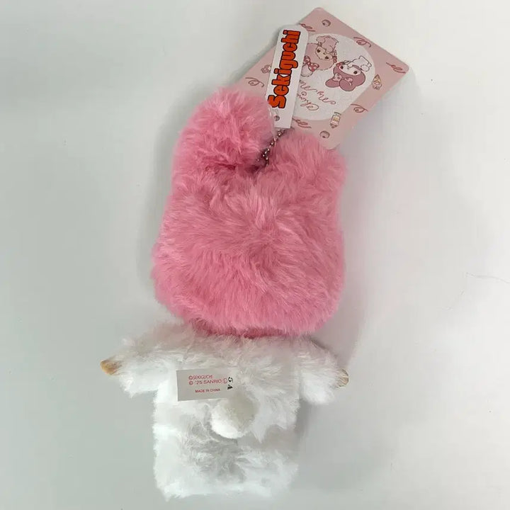 [BUNJANG] Monchhichi My Melody Collaboration Keychain Doll / [당일발송] 몬치치 마이멜로디 콜라보 키링 인형