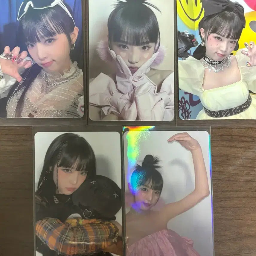 [BUNJANG] Choi Yena Smiley Bundle Set Photocard / 최예나 스마일리 포카 일괄