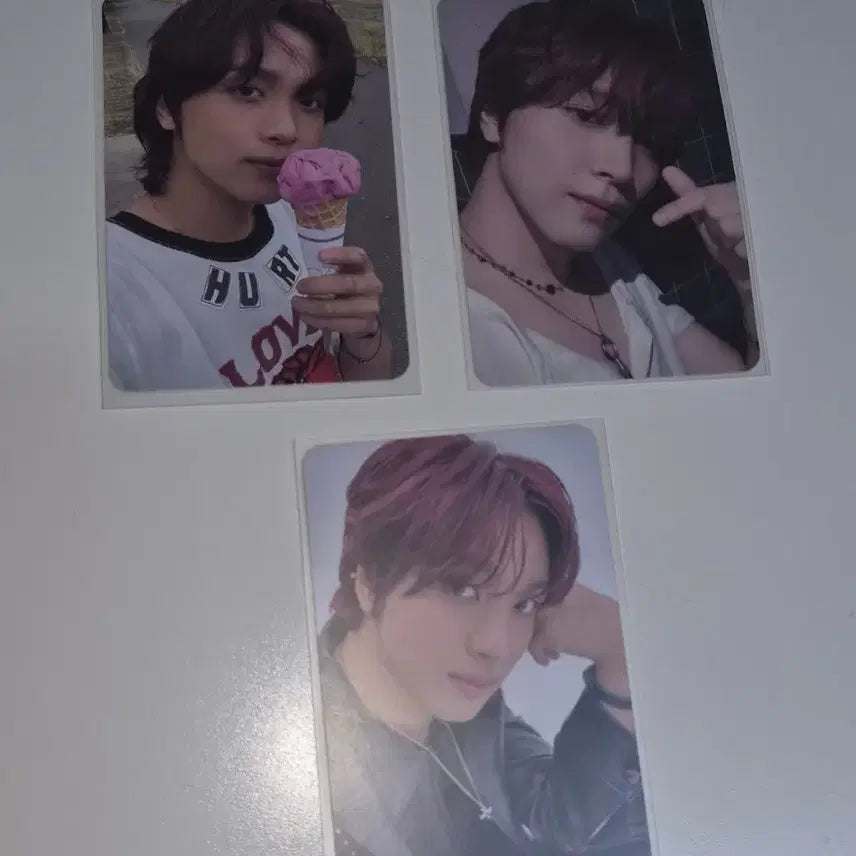 [BUNJANG] Haechan NCT127 NCT DREAM Photocard Bundle Set / 해찬 테이스트 포카 3장 일괄 솔로 nct127 엔시티드림