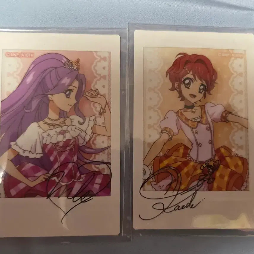 [BUNJANG] Aikatsu Luna Purple Marine Cheki Bundle Set / 아이엠스타 아이카츠 가챠 체키 판매 루나 보라 마린