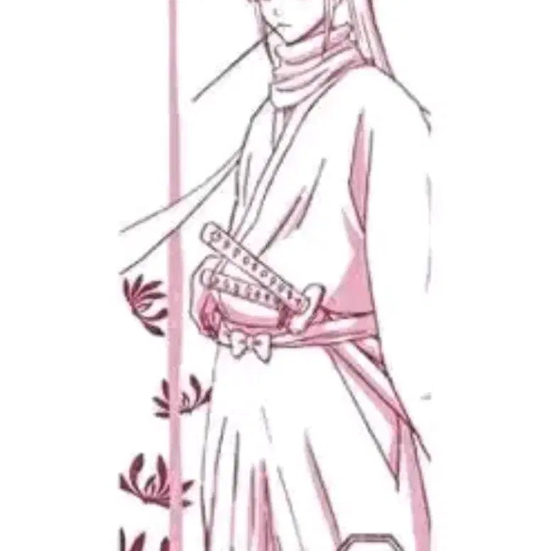 [BUNJANG] Gintama Hijikata Toushiro Long Hair Big Tapestry (Sealed) / 은혼 해영 장발 소고 빅 태피스트리 미개봉