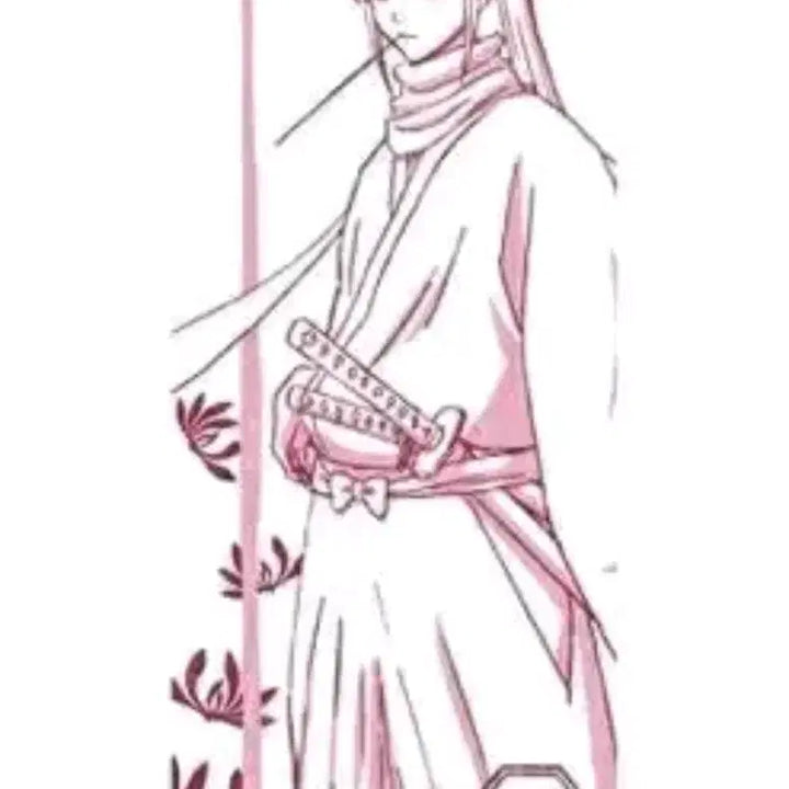 [BUNJANG] Gintama Hijikata Toushiro Long Hair Big Tapestry (Sealed) / 은혼 해영 장발 소고 빅 태피스트리 미개봉