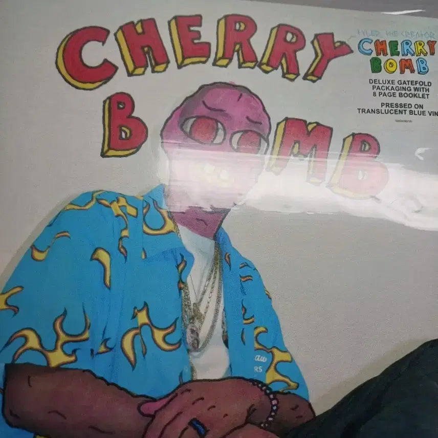[BUNJANG] Tyler, The Creator Cherry Bomb LP (Blue Vinyl) / Tyler, The Creator 타일러 - Cherry Bomb LP