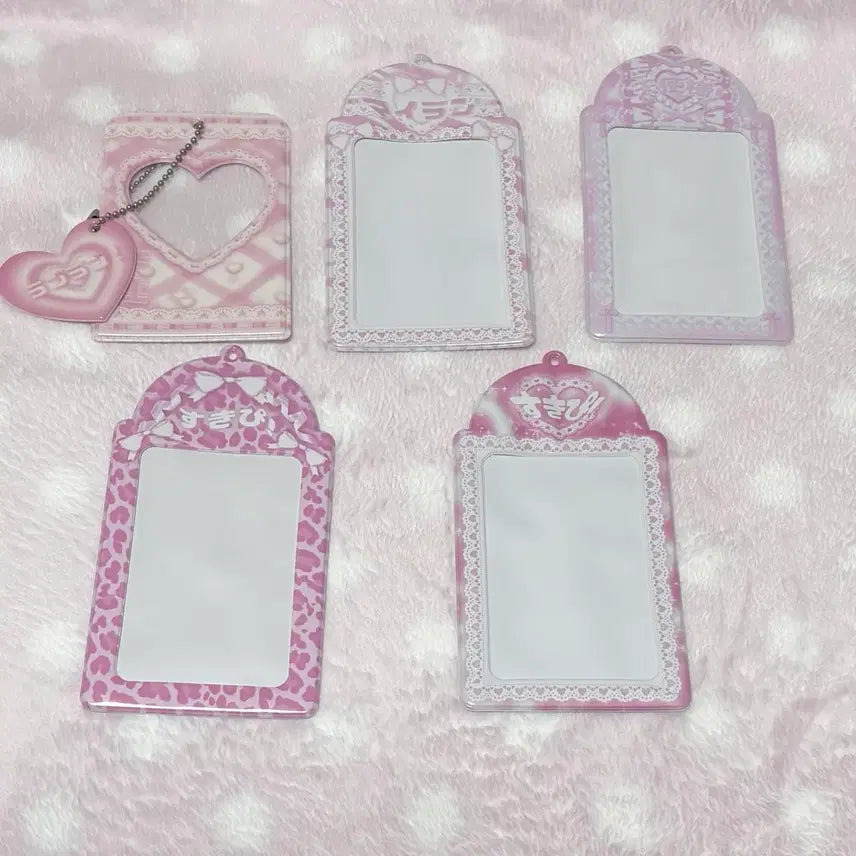 [BUNJANG] Queen Photocard Holder Pink Bundle Set / (일괄) 퀸님 포카홀더 핑크
