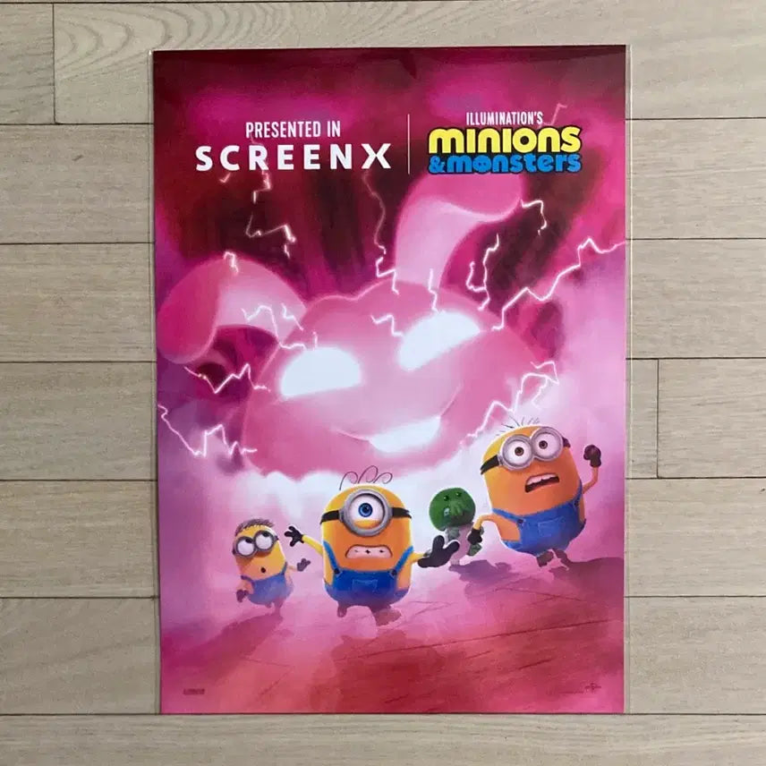 [BUNJANG] Minions &amp; Monsters ScreenX / 4DX Poster / TTT / Art Card / Original Slide / [미니언즈&amp;몬스터즈] 스크린엑스/4DX포스터/TTT/아트카드/오리지널슬라이드