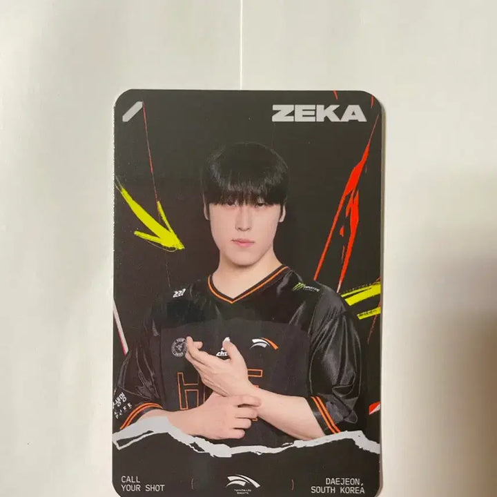 [BUNJANG] HLE Zeka MSI Photocard / MSI 한화생명 HLE 제카 Zeka 포카