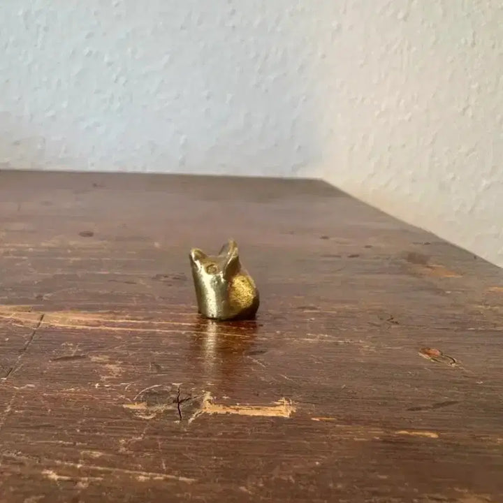 [BUNJANG] Vintage Brass Mouse Figurine Germany / 독일)빈티지 브라스 미니 쥐