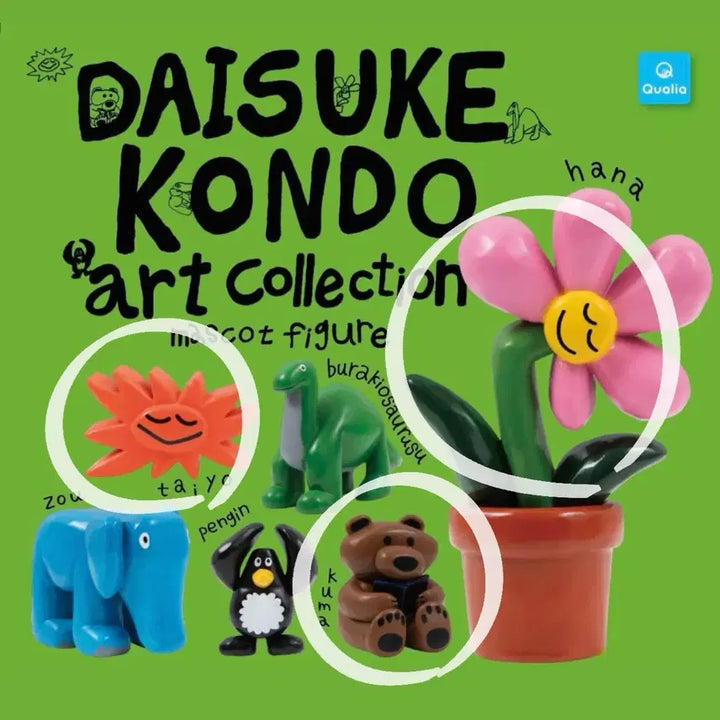 [BUNJANG] Daisuke Kondo Gacha 3 Types Bundle Set Figure / [일괄] 다이스케 콘도 피규어 가챠 3종