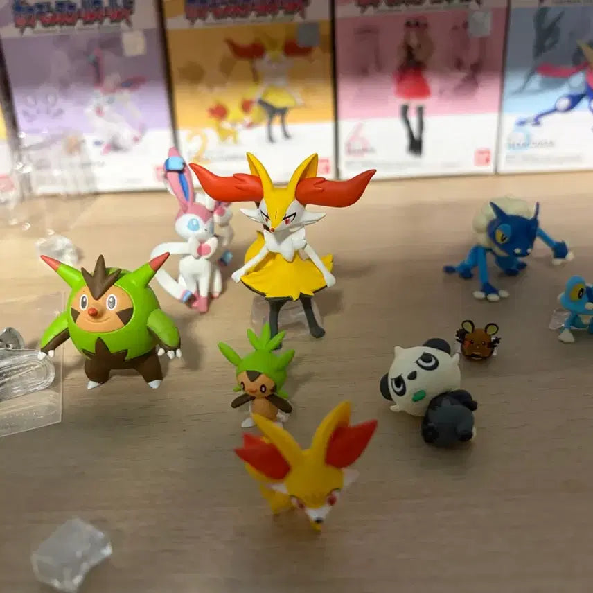 [BUNJANG] Pokemon Scale World Kalos Figure / 포켓몬 스케일월드 칼로스 피규어 팝니다