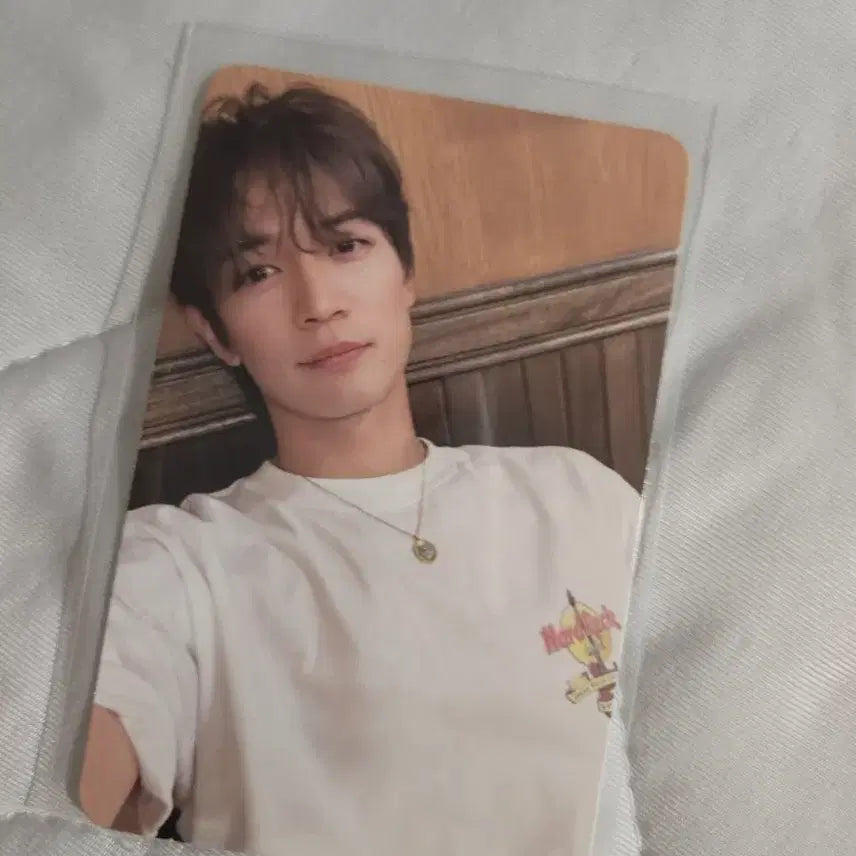 [BUNJANG] Minho Photocard White / 민호 포토카드 화이트