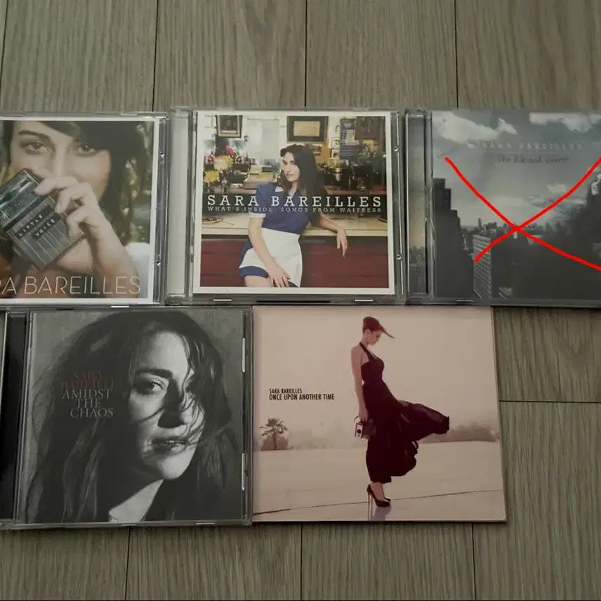 [BUNJANG] Sara Bareilles Pop Music CD Album Bundle Set / 사라 바렐리스 Sara Bareilles 팝송 음악 CD 앨범 일괄 팝니다
