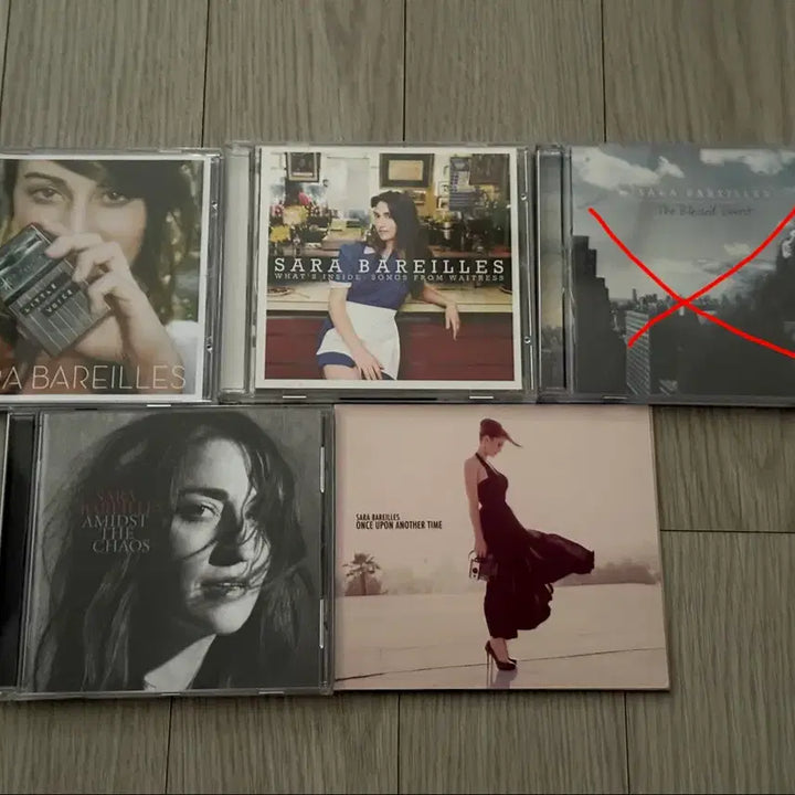 [BUNJANG] Sara Bareilles Pop Music CD Album Bundle Set / 사라 바렐리스 Sara Bareilles 팝송 음악 CD 앨범 일괄 팝니다