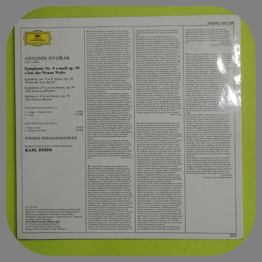[BUNJANG] Schubert Symphony No. 8 &