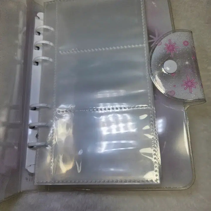 [BUNJANG] Our Motif A6 Pink 6-Ring Binder / 아워모티프 A6 분홍색 바인더  6공바인더 포카바인더