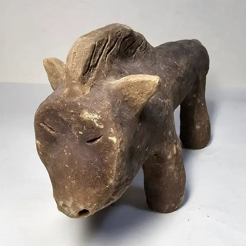 [BUNJANG] Antique Terracotta Sculpture (Boar-shaped) / 상당한 세월의 년대감이 느껴지는 토우