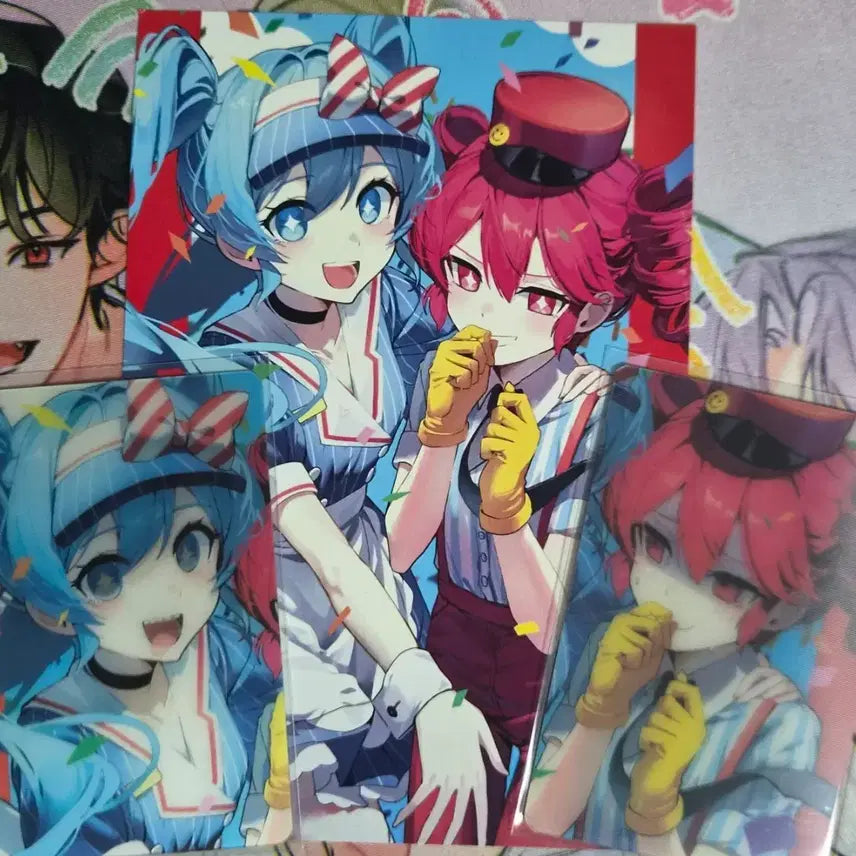 [BUNJANG] Mesmerizer Miku Teto Lenticular Postcard / 메스머라이저 미쿠 테토 엽서 렌티큘러