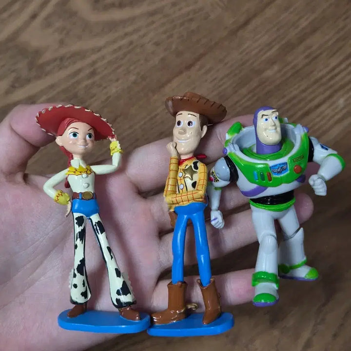 [BUNJANG] Disney Pixar Toy Story 3 Woody, Jessie, Buzz Lightyear Figure Set / 토이스토리3 우디 제시 버즈 라이트이어 피규어