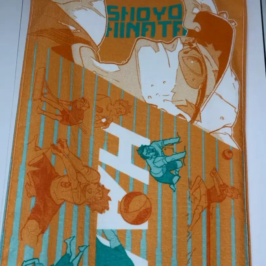 [BUNJANG] Haikyu!! Shueisha Jump Shop Hinata &amp; Oikawa Brazil Towel / 하이큐 슈에이샤 점프샵 히나타 오이카와 브라질 타올 타월