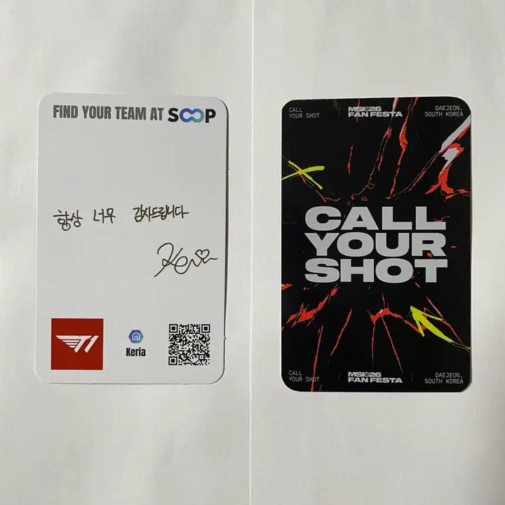 [BUNJANG] T1 Keria Photocard Set / MSI 티원 T1 케리아 Keria 포카
