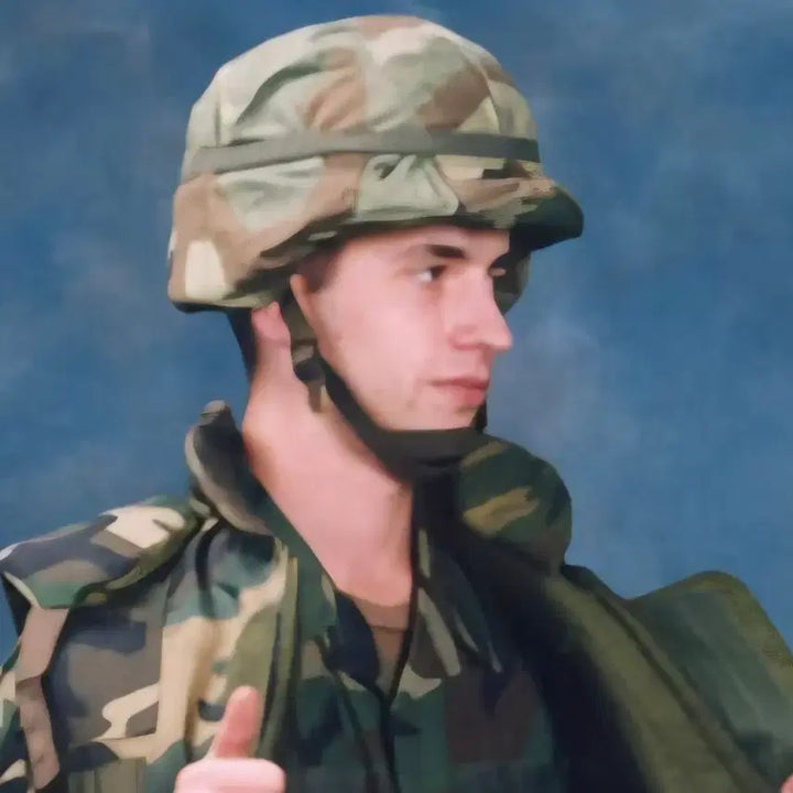 [BUNJANG] US Military PASGT Ballistic Helmet with Woodland Camouflage Cover / 오리지널 미군 PASGT 케블라헬멧+우드랜드커버
