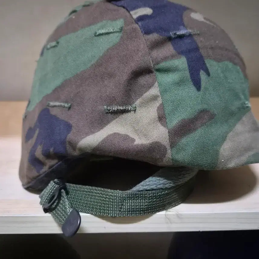 [BUNJANG] US Military PASGT Ballistic Helmet with Woodland Camouflage Cover / 오리지널 미군 PASGT 케블라헬멧+우드랜드커버