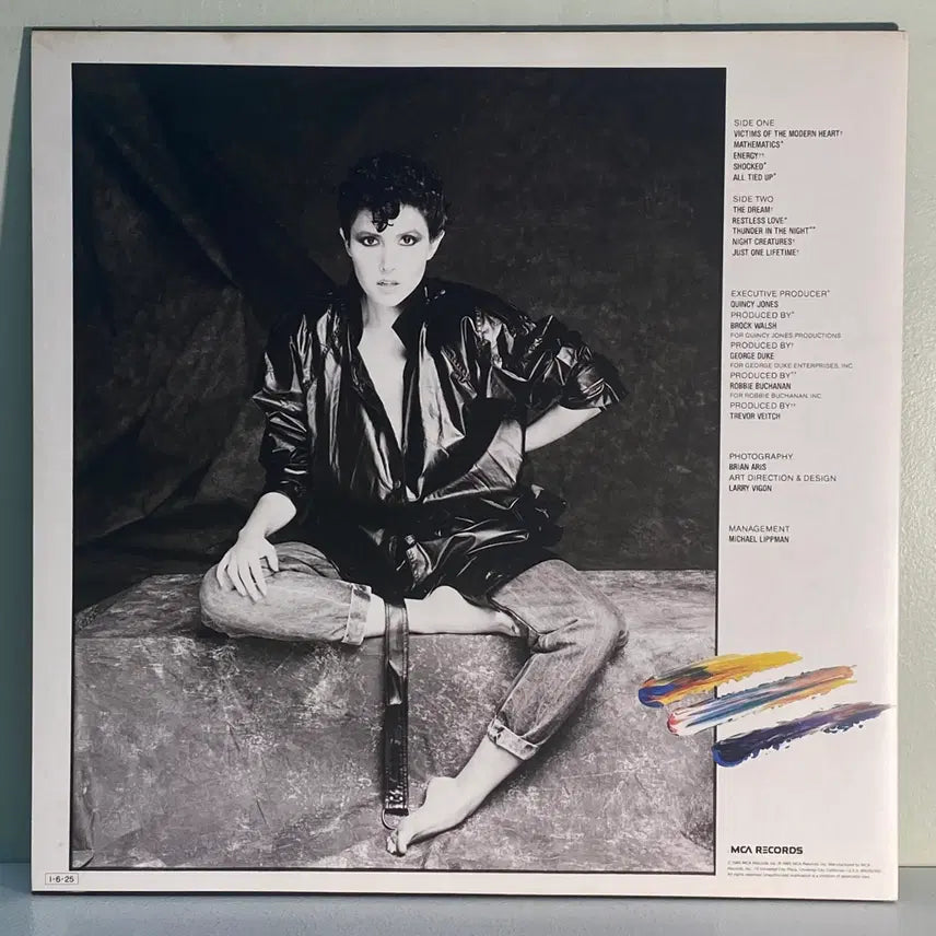 [BUNJANG] Melissa Manchester Mathematics 1985 LP / (수입중고LP-신스팝) Melissa Manchester -Mathematics