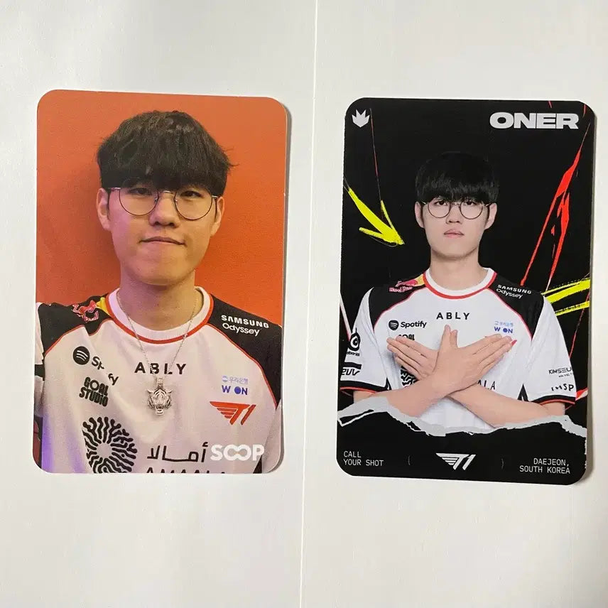 [BUNJANG] T1 Oner Oner Photocard Set / MSI 티원 T1 오너 Oner 포카