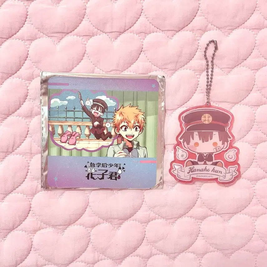 [BUNJANG] Toilet-Bound Hanako-kun Hanako Kou China Limited Coaster Sanrio Acrylic Keyring / 지박소년 하나코군 지하군 하나코 코우 중국 한정 코스터 산리오 아크릴 키링