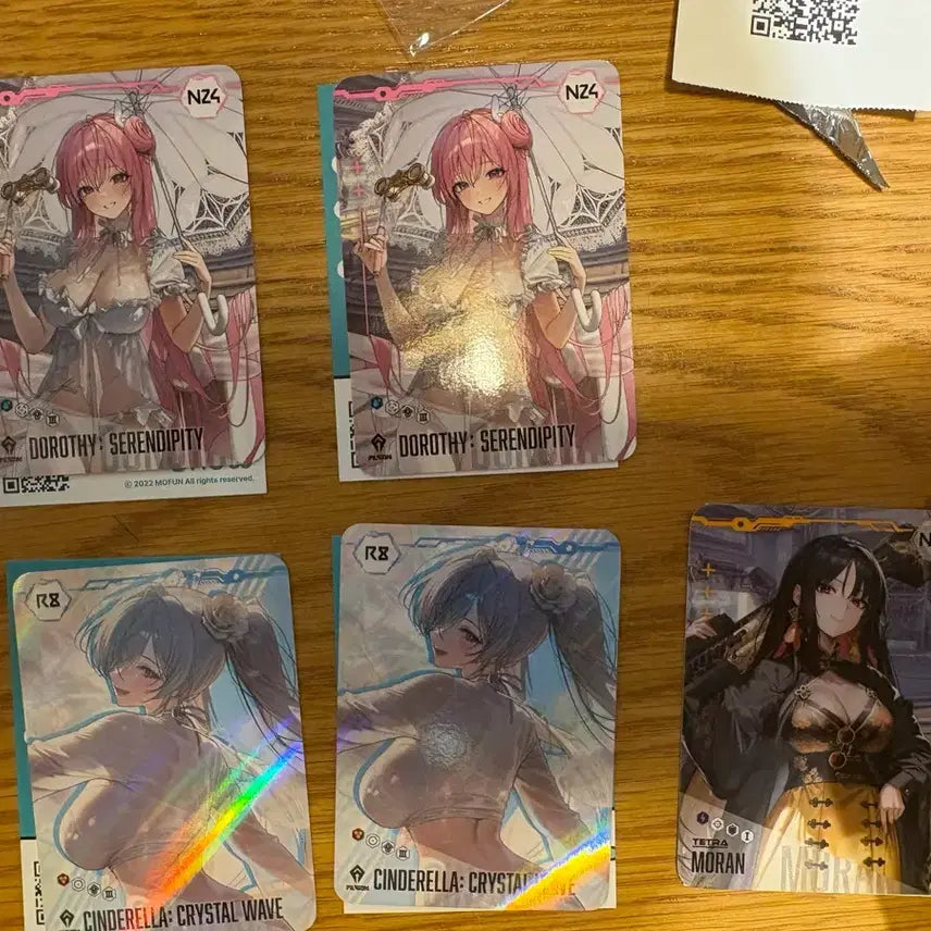 [BUNJANG] Goddess of Victory: NIKKE AR Collecting Card Vol. 5 Cinderella, Moran / 승리의 여신 니케 팝업 스토어 AR 컬렉팅 카드 vol.5 신데렐라, 모란