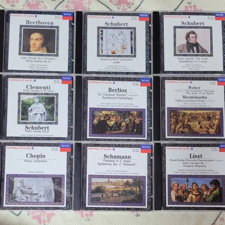[BUNJANG] Classic CDs Collection (DECCA) / 고급 클래식 시디 모음 (데카)