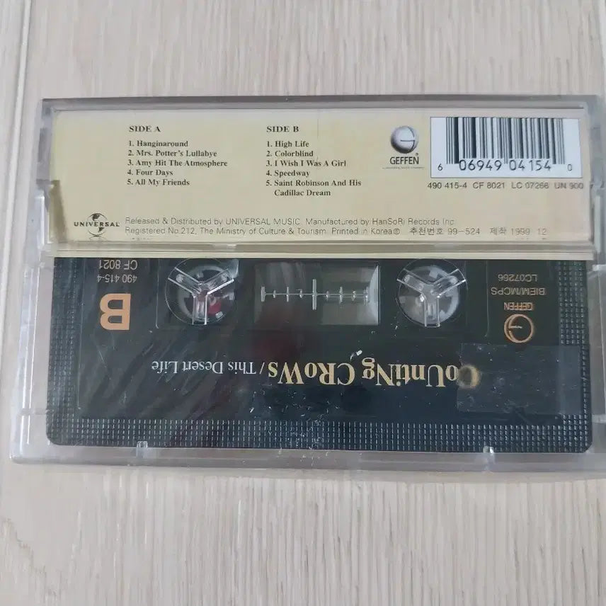 [BUNJANG] Counting Crows This Desert Life Unsealed Cassette Tape / 카운팅 크로우스 미개봉 카세트 테이프