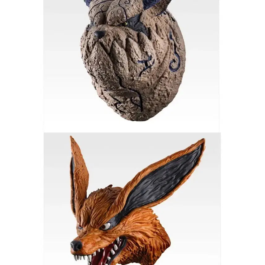 [BUNJANG] Naruto Ichiban Sho A Prize Kurama &amp; Nine-Tails Desktop Figure Bundle / 구미 + 일미 일괄 나루토 f상 데스크탑 피규어 제일복권