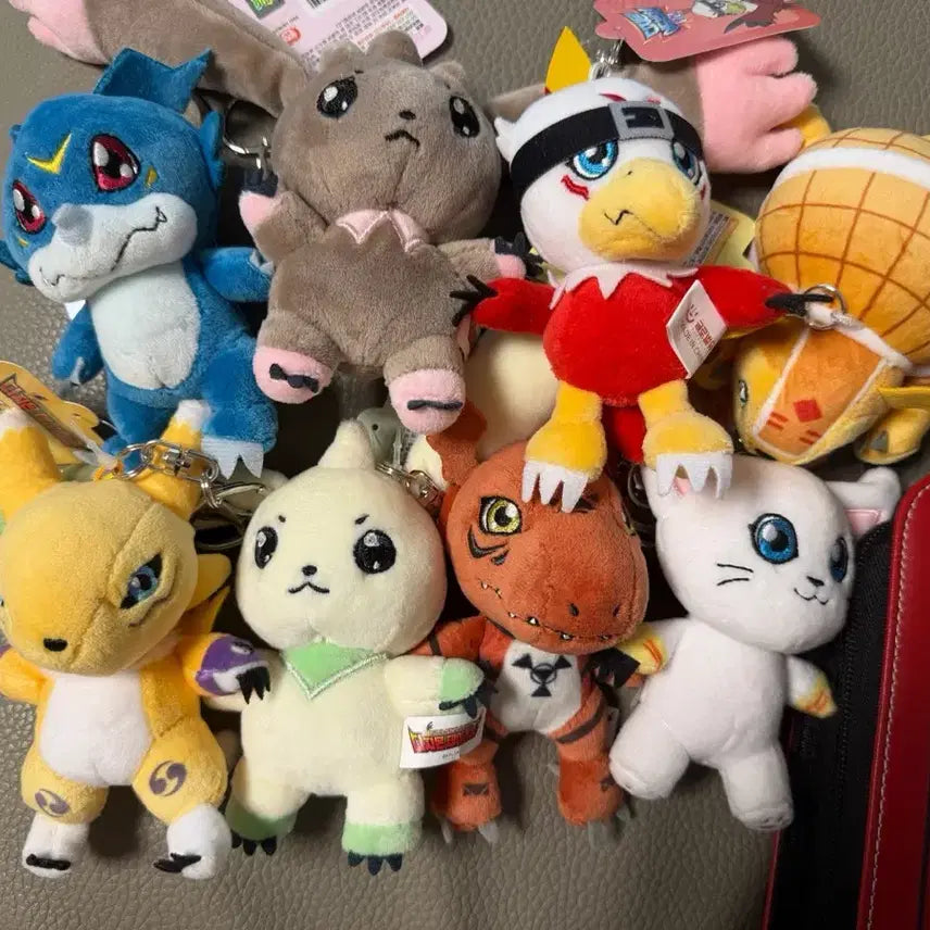 [BUNJANG] Digimon Keychain Set / 디지몬 키링 세트