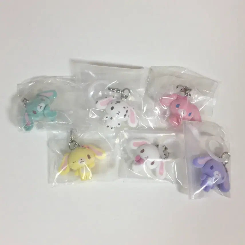 [BUNJANG] Sugabunnies Fluffy Mezurushi Fuwa Fuwa Gacha Bundle Set / 일괄) 슈가바니즈 플로키 메지루시 후와후와 가챠