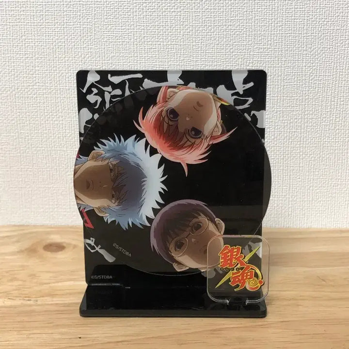 [BUNJANG] Gintama Yorozuya Rolling Acrylic Stand Diorama Turntable / 은혼 해결사 요로즈야 돌아가는 아크릴스탠드 디오라마 턴테이블 cd