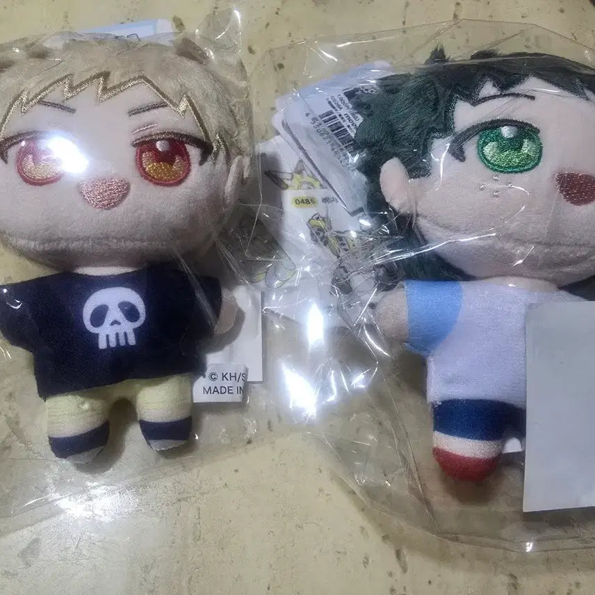 [BUNJANG] My Hero Academia Pearl Plush Bundle Set Bakugo &amp; Deku / 나의히어로아카데미아 펄누이 인형 일괄세트 바쿠고 데쿠